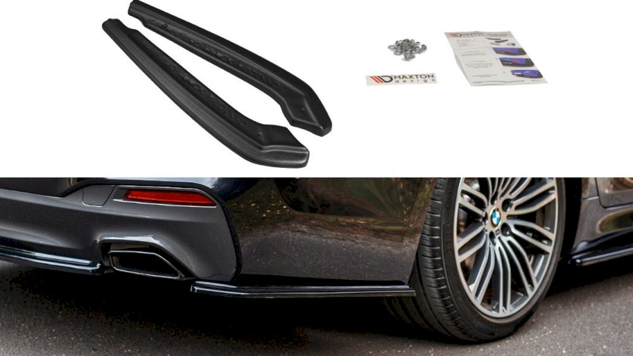 Maxton Design - REAR SIDE SPLITTERS BMW 5 G30/ G31 M-SPORT (2017-UP)