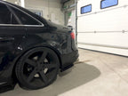 Maxton Design - REAR SIDE SPLITTERS AUDI S4 B8 FACELIFT (2012-UP)