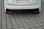 Maxton Design - REAR SIDE SPLITTERS HONDA CIVIC MK9 FACELIFT 2014-2017