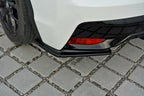 Maxton Design - REAR SIDE SPLITTERS HONDA CIVIC MK9 FACELIFT 2014-2017