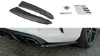 Maxton Design - REAR SIDE SPLITTERS MERCEDES C 205 63 AMG COUPE (2016-2018)
