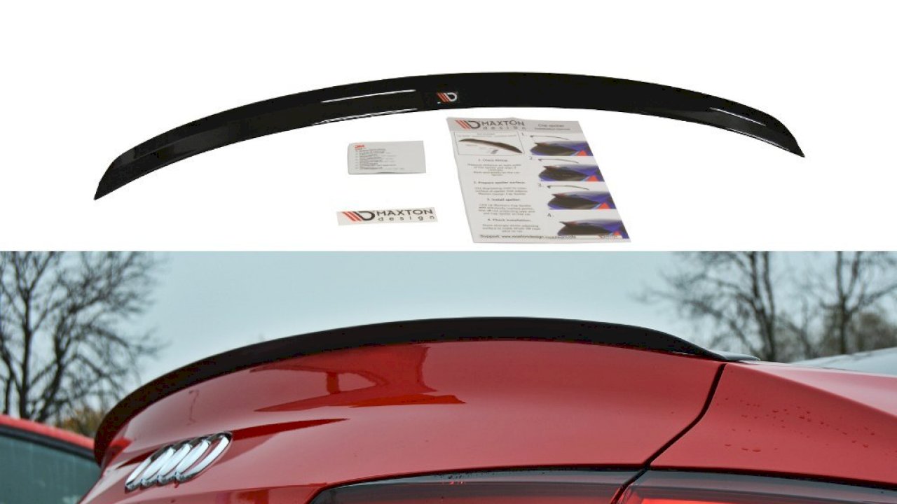 Maxton Design - SPOILER CAP AUDI A5 F5 S-LINE COUPE (2016 - UP)