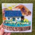 Loch Ness Monster Scottish Bothy Greetings Card