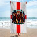 England - St George's Lions - Beach Towel
