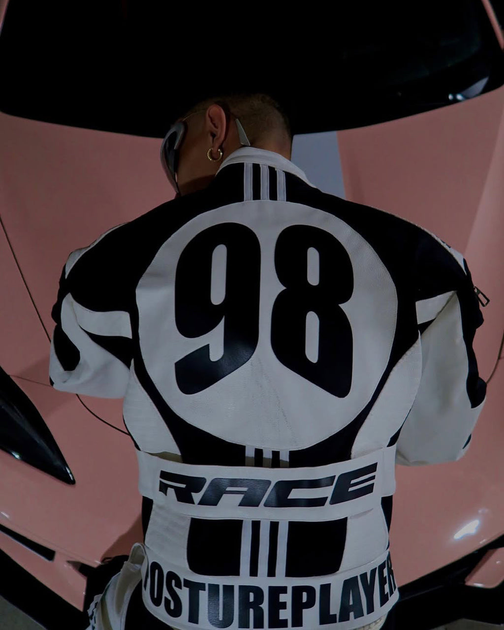 Racing Style Jacket Set