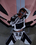 Racing Style Jacket Set