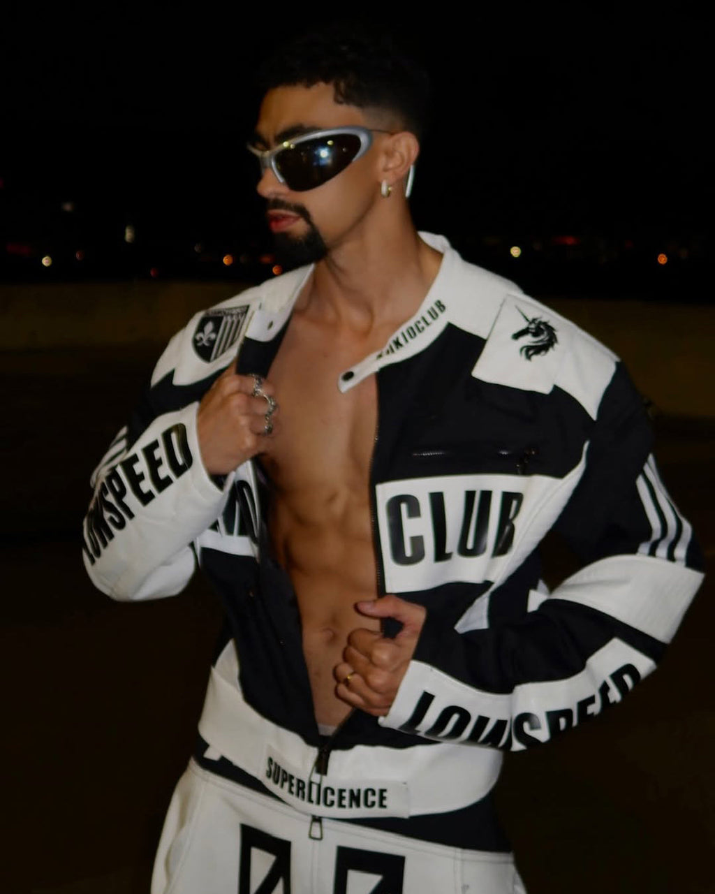Racing Style Jacket Set
