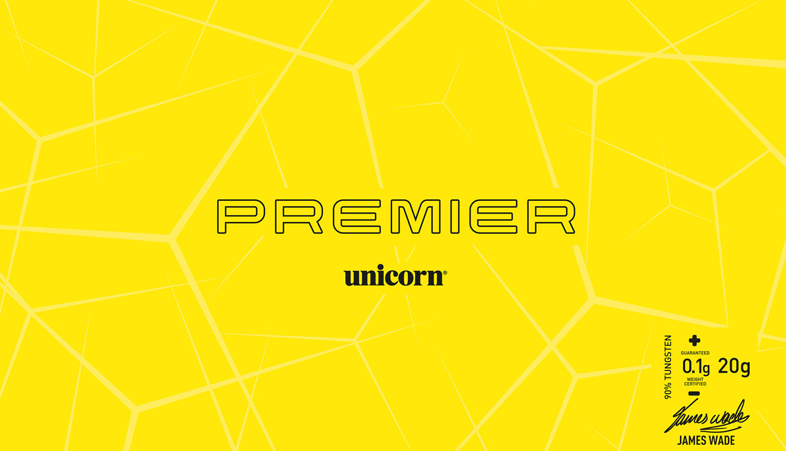 Unicorn James Wade Darts Premier 90%