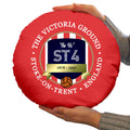 Stoke Victoria - Football Legends - Circle Cushion 14"