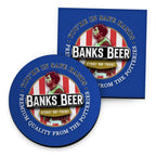 Stoke Victoria Banks- Football Coaster - Square Or Circle
