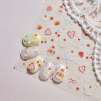 Hello Claws | Bear And Puppy Nail Deco Sticker