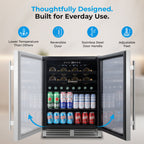 Subcold Integra60 Integrated 2 in 1 Drinks & Wine Cooler