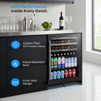 Subcold Integra60 Integrated 2 in 1 Drinks & Wine Cooler
