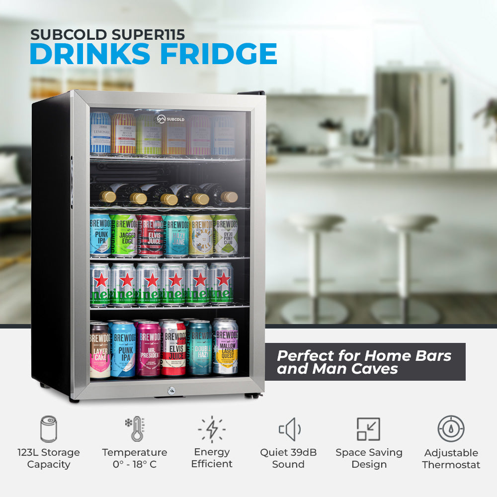 Subcold Super115 LED Beer Fridge