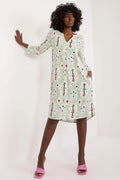 Sublevel fashionable soft and breathable viscose daydress