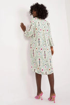 Sublevel fashionable soft and breathable viscose daydress