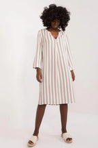 Sublevel fashionable soft and breathable viscose daydress