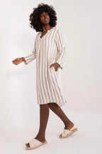 Sublevel fashionable soft and breathable viscose daydress