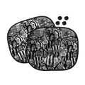 Newcastle Montage - Car Sun Shade - Set of 2
