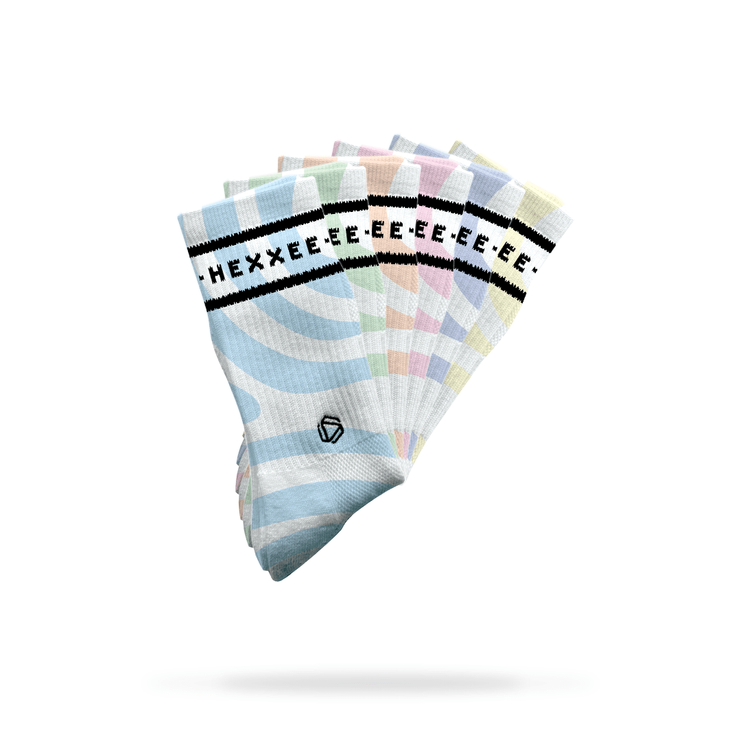Swirls 2Lines Padel Socks