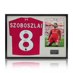 Dominik Szoboszlai Signed Liverpool 25/26 Shirt Classic Frame (ACG Cert)