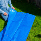 Blue S-Grade Tarpaulin 2m x 3m