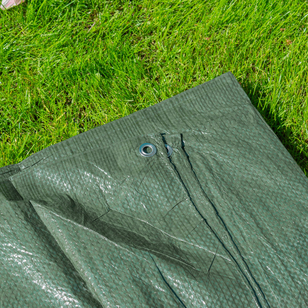Green S-Grade Tarpaulin 2m x 3m