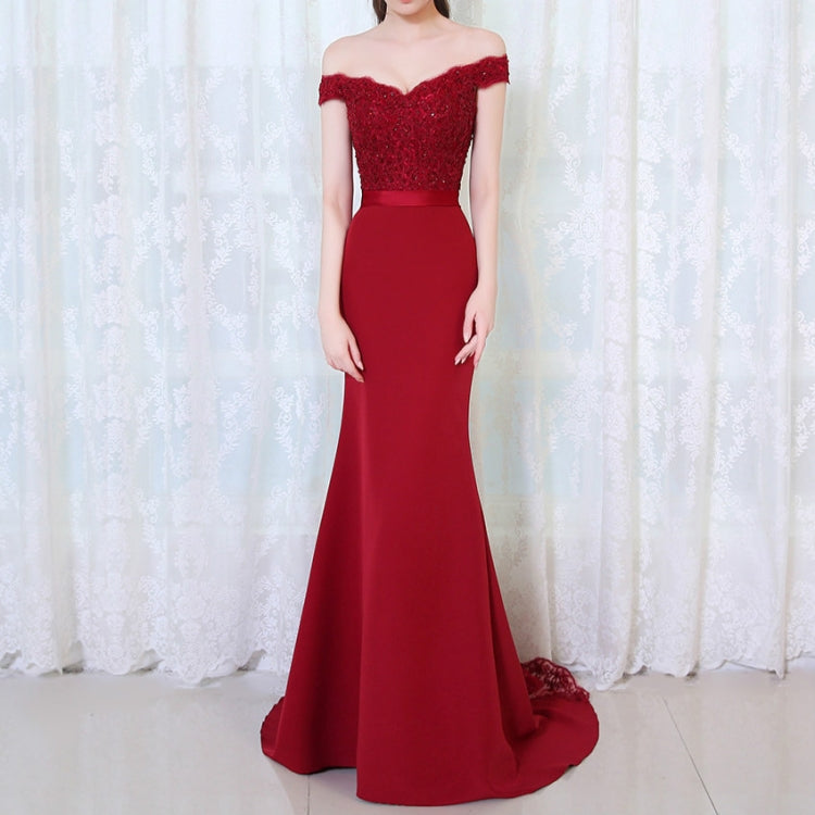 Mermaid Long Evening Dress Party Elegant Long Prom Gown With Belt, 4, 6, 8, 10, 12, 14