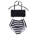 Cute Baby Girl Bikini Striped Triangle Bow Bathing Suit Proud Princess Beachwear, 70, 80, 110