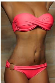 Summer Sexy Women Bikini Set Beachwear Push Up Bathing Suits, M, S, L
