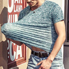 Tops Tees Casual Short Sleeve Pure T-shirts Clothes for Men, Size:XL(Black)
