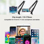 Universal 360 Degree Rotating Flexible Long Arm Lazy Phone Tablet Pad Holder Clip Bracket