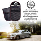 Antimagnetic RFID Car Key Mobile Phone Bag Shielding Set Radiation Cell Phone Pocket
