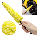 Universal Auto Car Accessories Car Rims Care Tire Wheel Washing Brush Plastic Handle Vehicle Wheel Cleaning Brush Washing Sponge