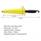 Universal Auto Car Accessories Car Rims Care Tire Wheel Washing Brush Plastic Handle Vehicle Wheel Cleaning Brush Washing Sponge