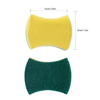 Magic Sponge Eraser Cleaner Kitchen Clean Scouring Cloth Dish Washing Kitchen Cleaning Tools, Shape:Square