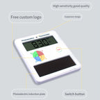 Pcsensor Fish Tank Indoor Solar Cell-free LCD High-precision Light Energy Thermometer