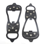 8 Teeth Ice Claw Outdoor Non-slip Shoes Covers for Ice Snow Ground, M（35-40 Yards）, L（41-45 Yards）