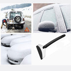 Multifunctional Stainless Steel Ice Scraper Car Window Windshield Defroster Snow Remover Shovel