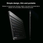YS-001 9.7-10.1 Inch Tablets Phones Universal Mini Wireless Bluetooth Keyboard, 9.7-10.1 inch Only Keypad, 9.7-10.1 inch with Bluetooth Mouse, 9.7-10.1 inch  with Bluetooth Mouse