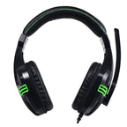 Salar KX101 3.5mm Wired Earphone Gaming Headset PC Gamer Stereo Headphone with Microphone for Computer