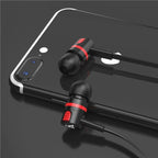 Super Bass Stereo Earphone with Microphone for Samsung / Xiaomi Mobile Phone