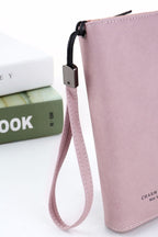 Long Wallet Zipper Coin Purse Cards ID Holder Clutch Woman Wallet(Green)