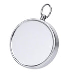 Portable Camping Outdoor Compass Hanging Compass  Backpack Hiking Survival Tools with Key Chain