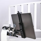 Xiletu Xj15 Live Broadcast Desktop Full Metal Tripod Mount Tablet Pc Phone Clamp With 1/4 Inch Screw Holes & Cold Shoe Base, Xj15