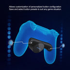 Heart For Game Controller Rear Side Key Connecting Plate Additional Buttons On The Back Connect The Rear Extension Unit For PS4, 2