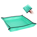 68x68cm PE Home Gardening Planting Operation Mat Green Plant Changing Pot Mixing Soil Waterproof Flower Mat, 68x68cm