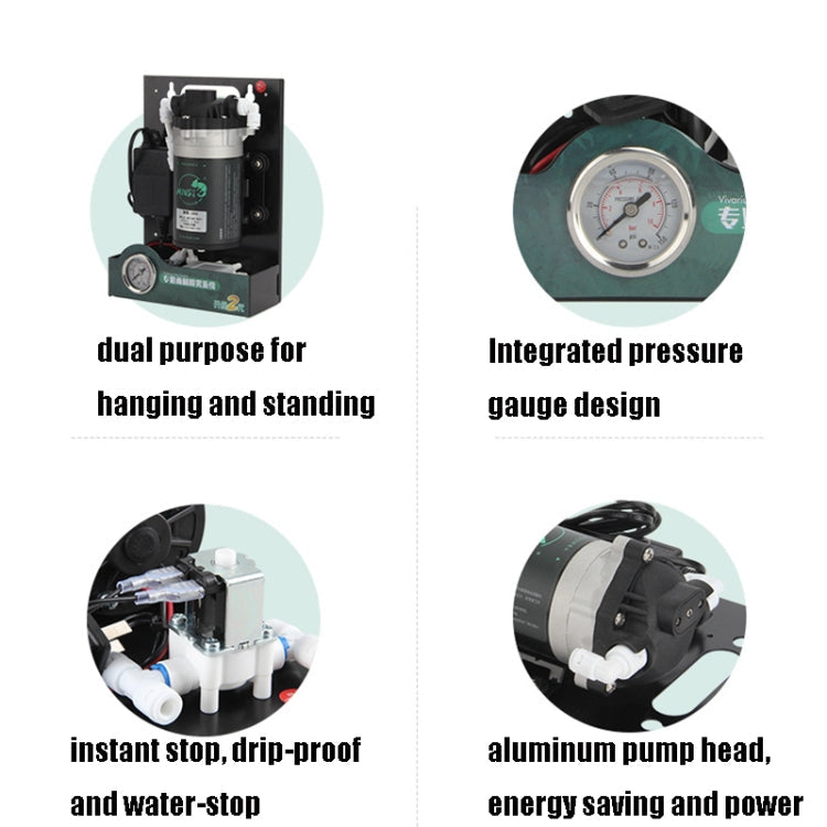 MIUS B150 Rainforest Tank Ecological Landscaping Atomization Climbing Pet Spray Pump, CN Plug