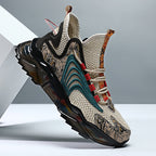 1927A Summer Hollow Flying Knit Breathable Sports Shoes Men Casual Shoes, 43, 44, 45, 46