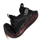 Men Lightweight Breathable Mesh Sneakers Flying Woven Casual Running Shoes, 42, 43, 44, 45